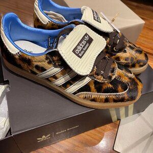 NWT adidas Samba Pony Wales Bonner Leopard